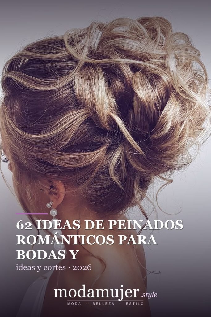 62 ideas de peinados románticos para bodas y ocasiones especiales - ModaMujer