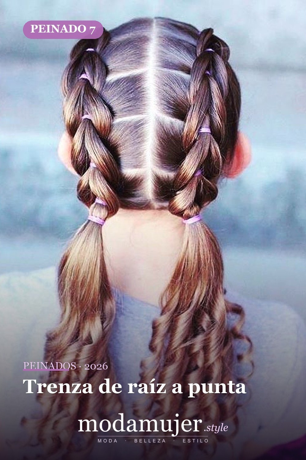 Trenza de raíz a punta — 64 hermosos peinados para chicas