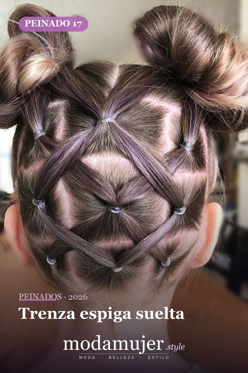 Trenza espiga suelta — 64 hermosos peinados para chicas