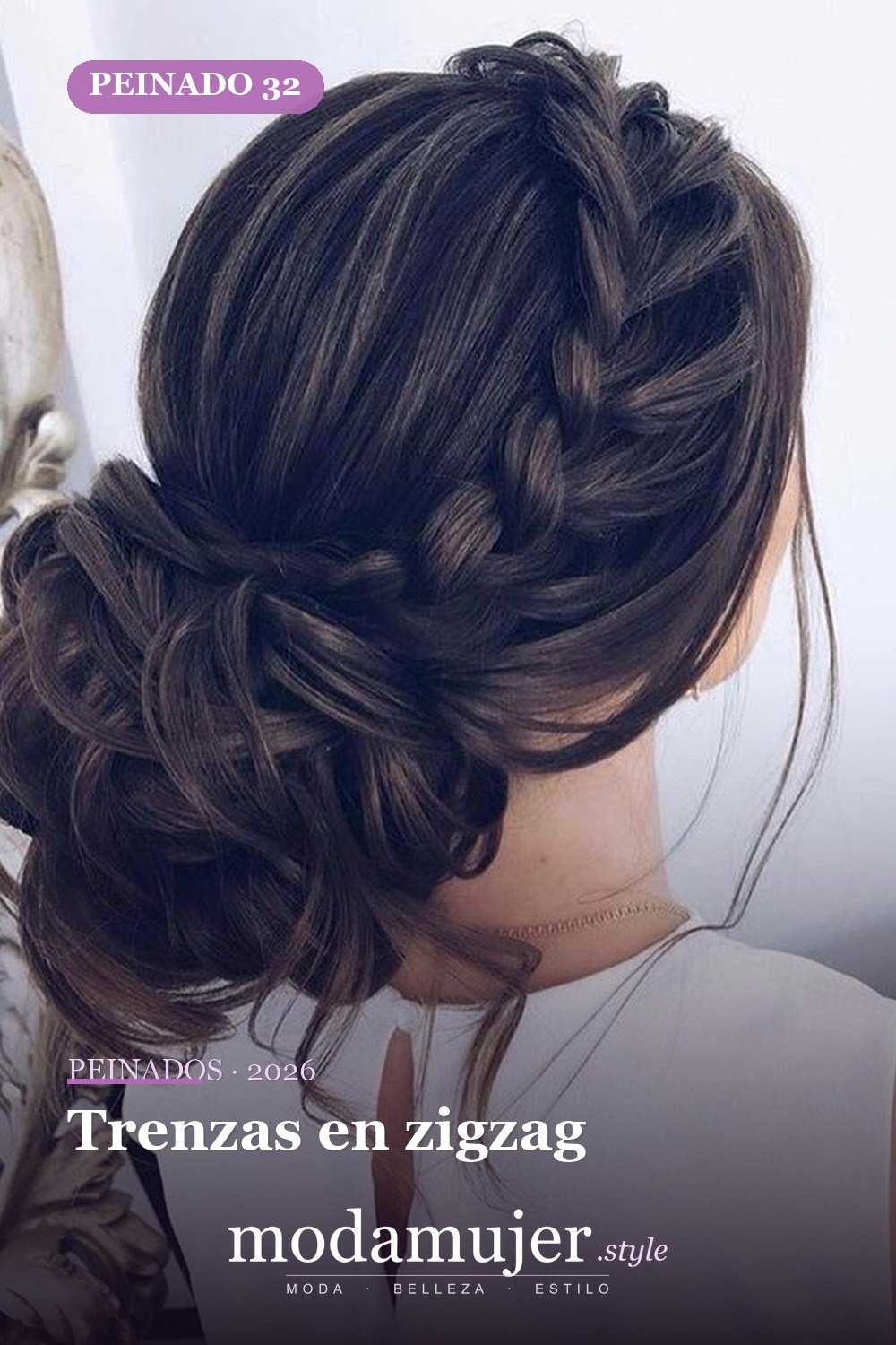 Trenzas en zigzag — 64 hermosos peinados para chicas