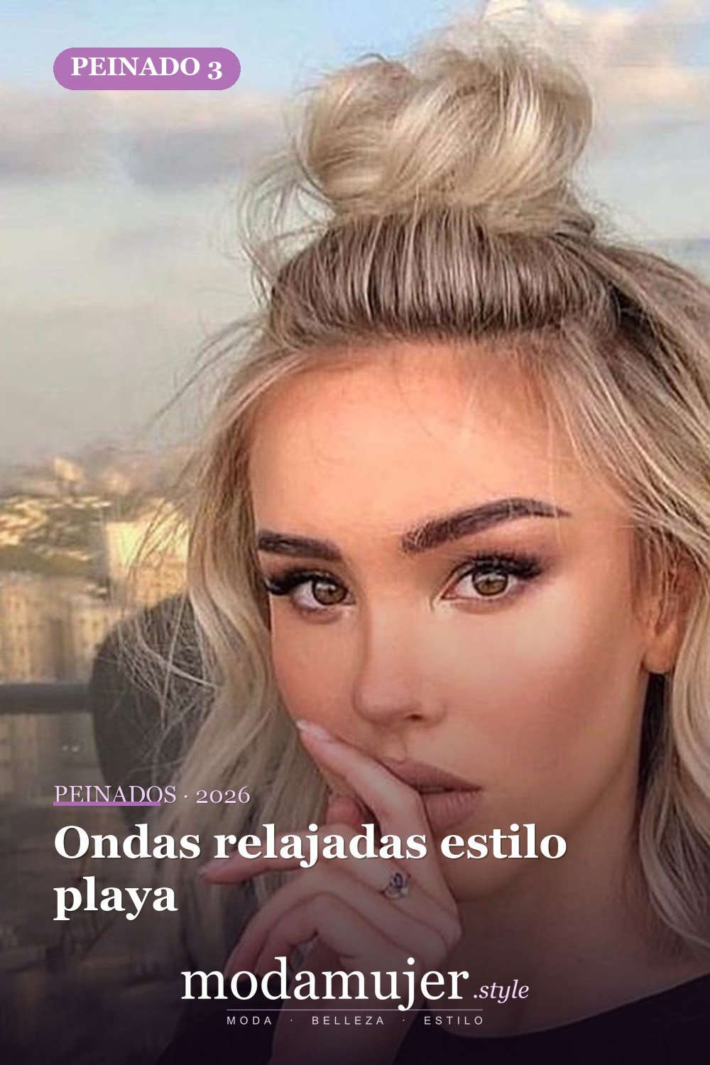 Ondas relajadas estilo playa — 65 mejores peinados de media melena