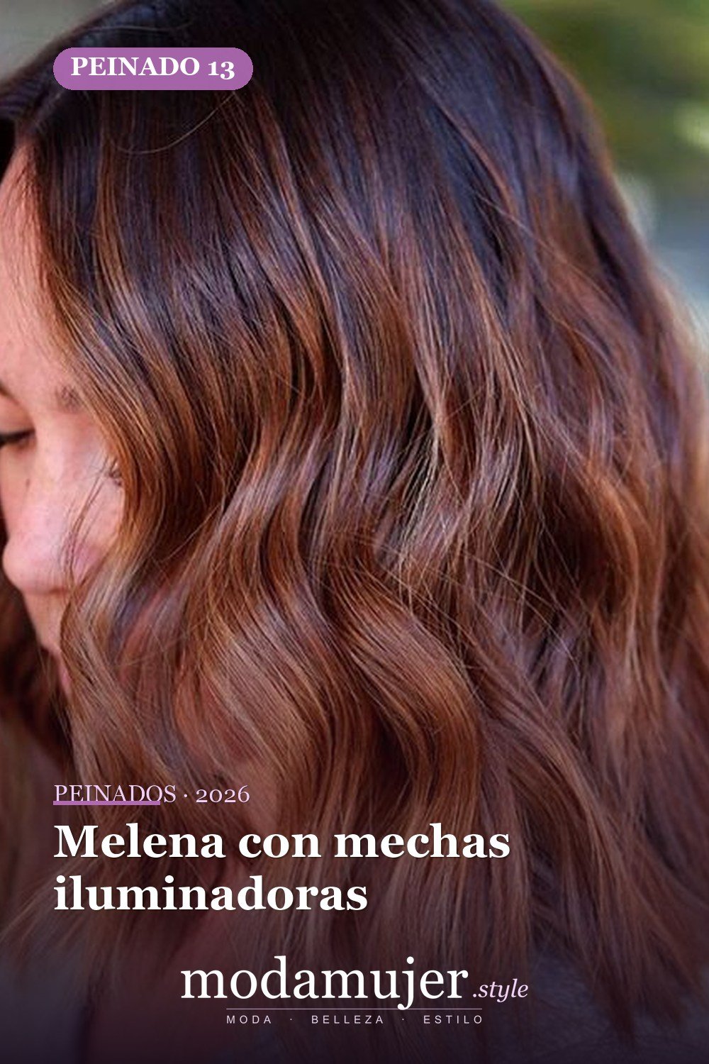 Melena con mechas iluminadoras — 65 mejores peinados de media melena