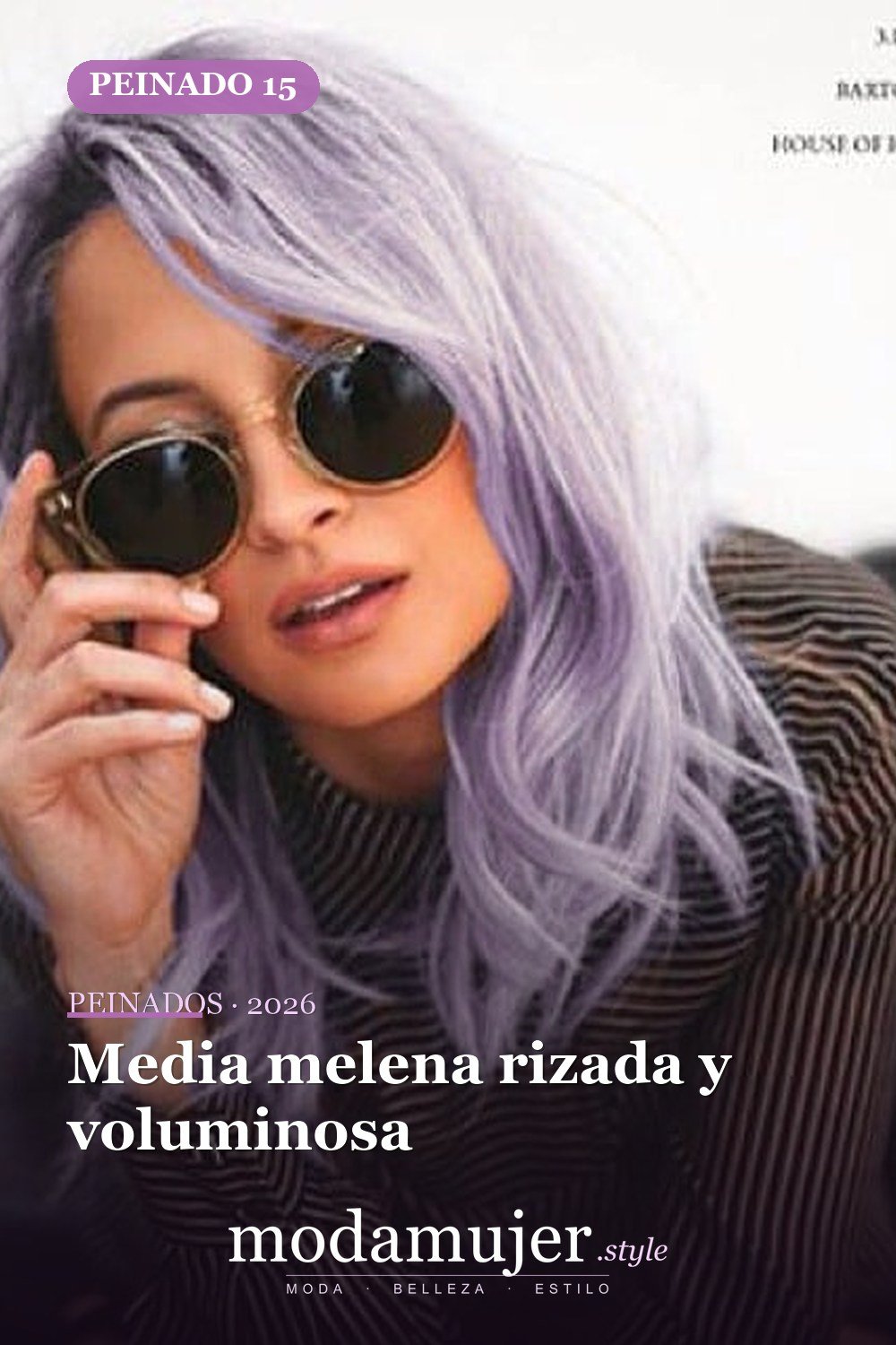 Media melena rizada y voluminosa — 65 mejores peinados de media melena
