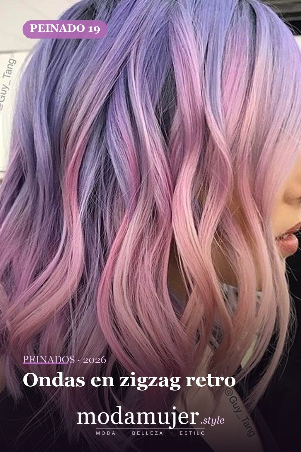 Ondas en zigzag retro — 65 mejores peinados de media melena