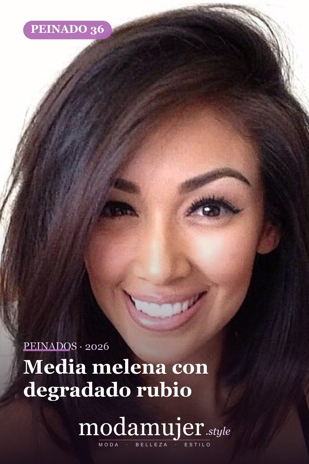 Media melena con degradado rubio — 65 mejores peinados de media melena