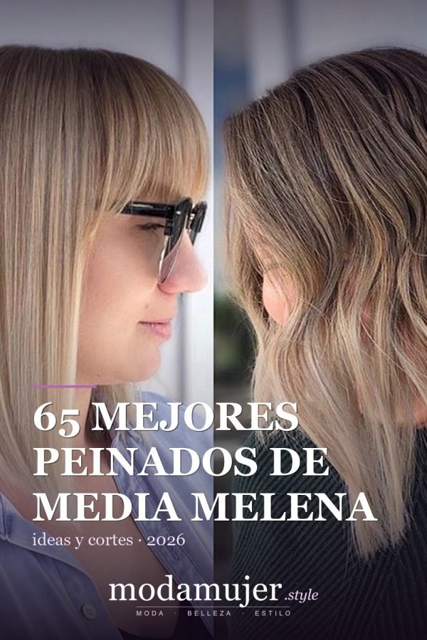65 mejores peinados de media melena