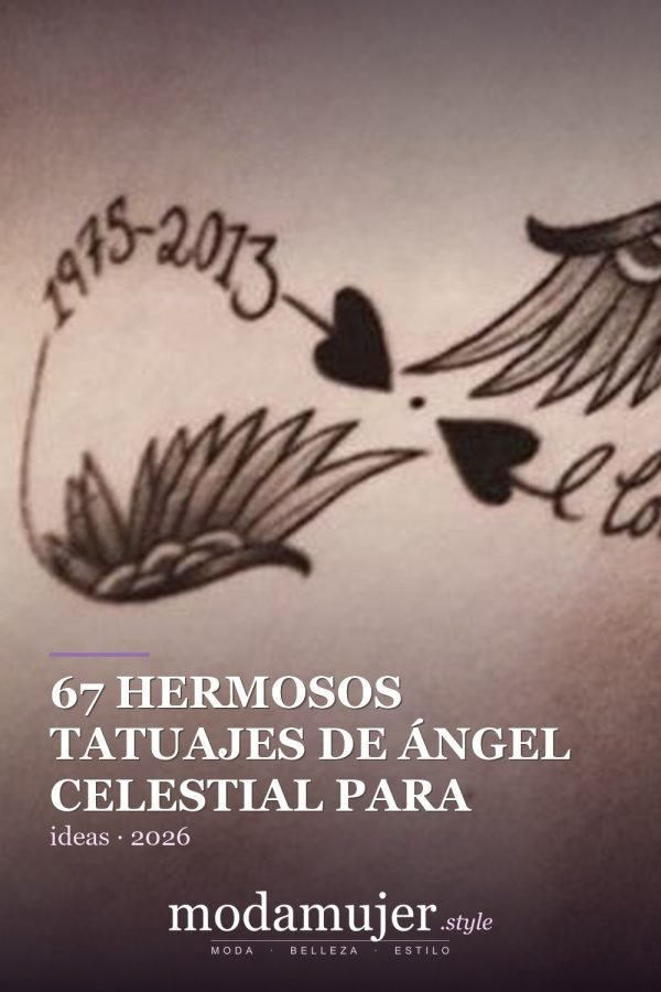 67 hermosos tatuajes de ángel celestial para niñas
