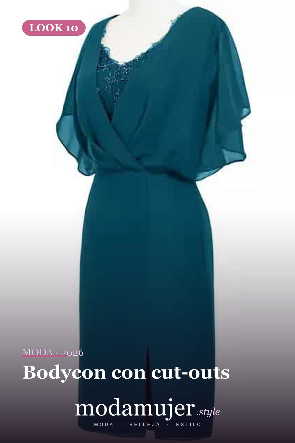 Bodycon con cut-outs — 69 ideas atractivas de vestido bodycon para fiestas de mujer