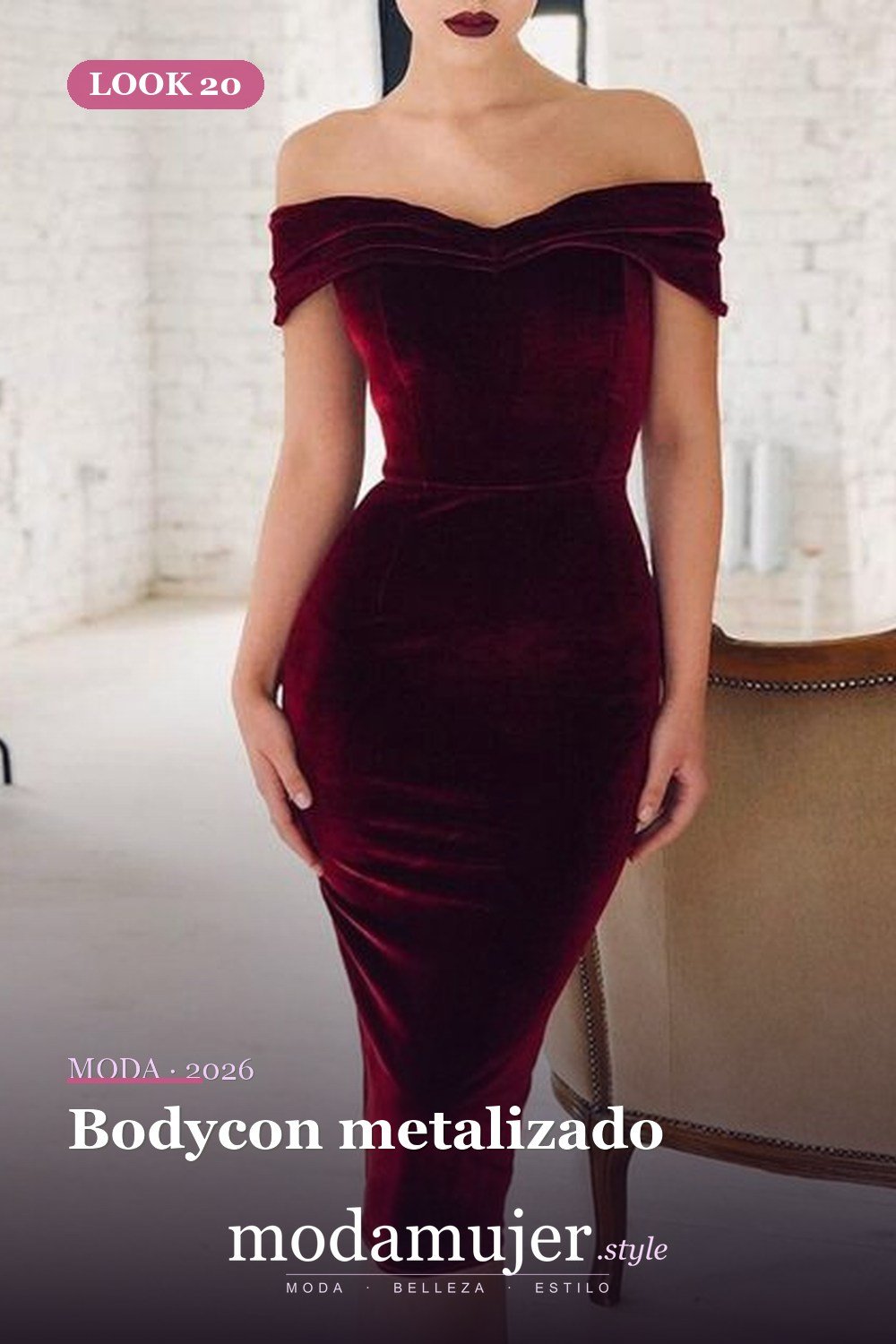 Bodycon metalizado — 69 ideas atractivas de vestido bodycon para fiestas de mujer