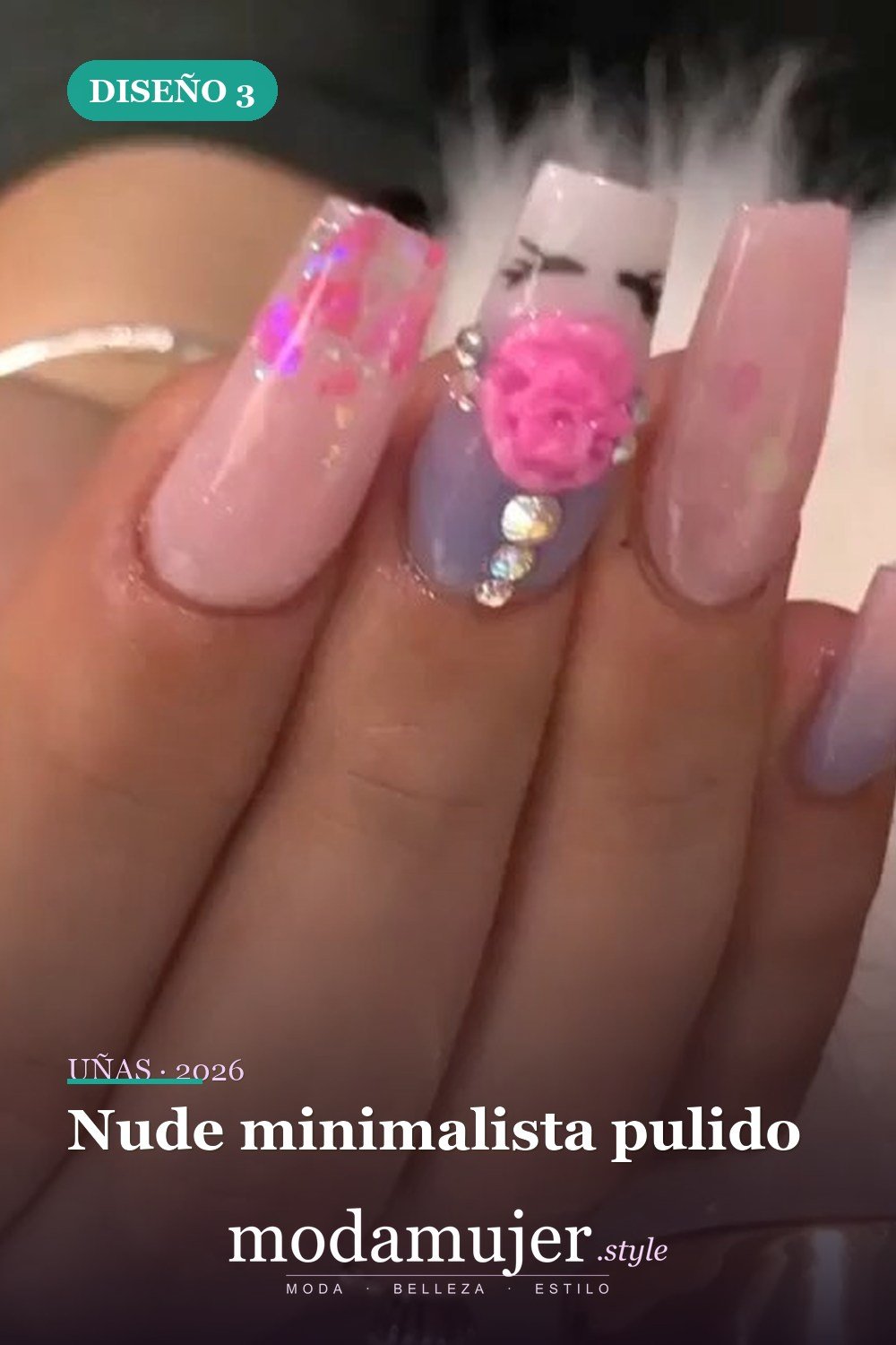 Nude minimalista pulido — 69 ideas de diseño completo de uñas para inspirar tu próxima manicura