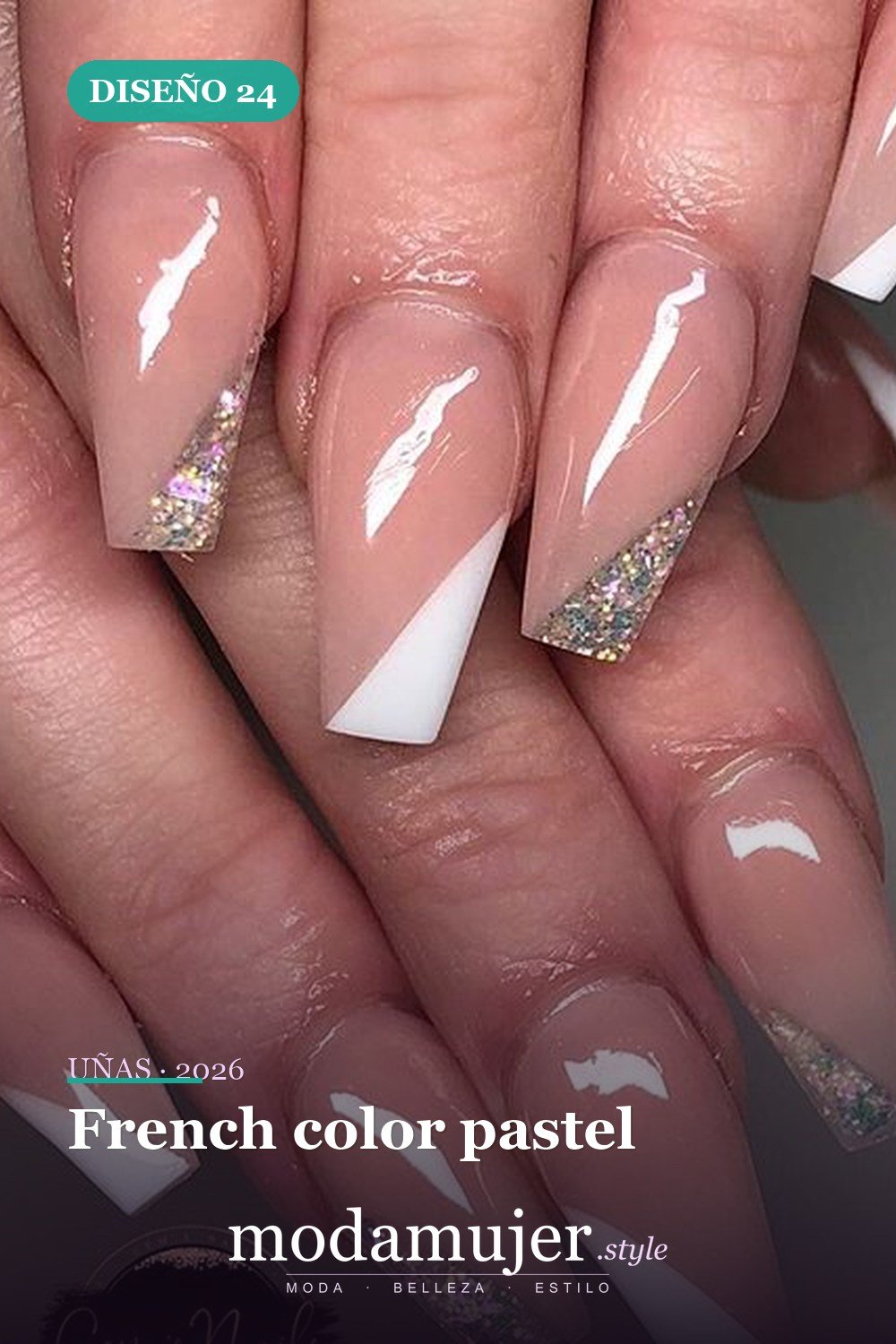 French color pastel — 69 ideas de diseño completo de uñas para inspirar tu próxima manicura