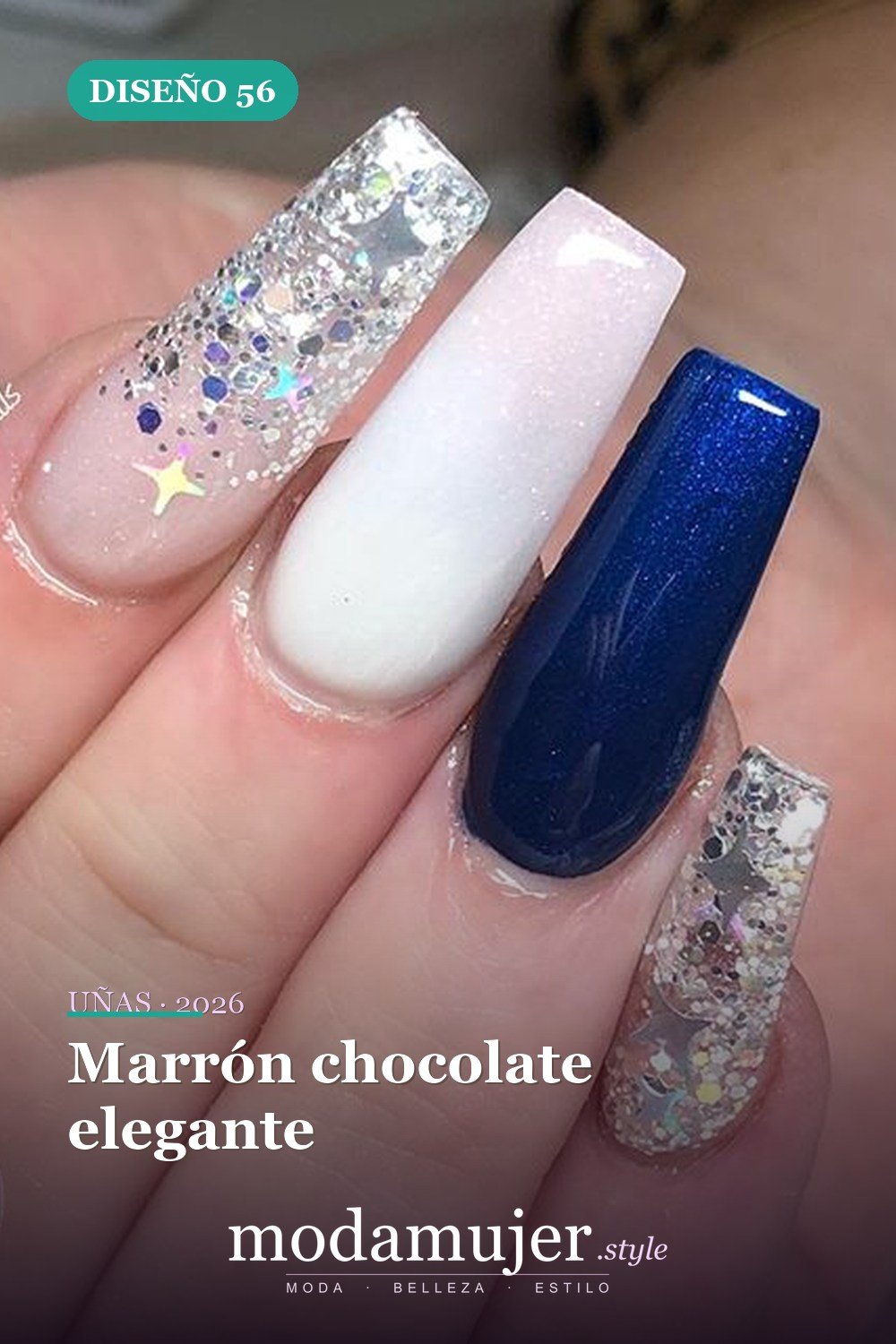 Marrón chocolate elegante — 69 ideas de diseño completo de uñas para inspirar tu próxima manicura