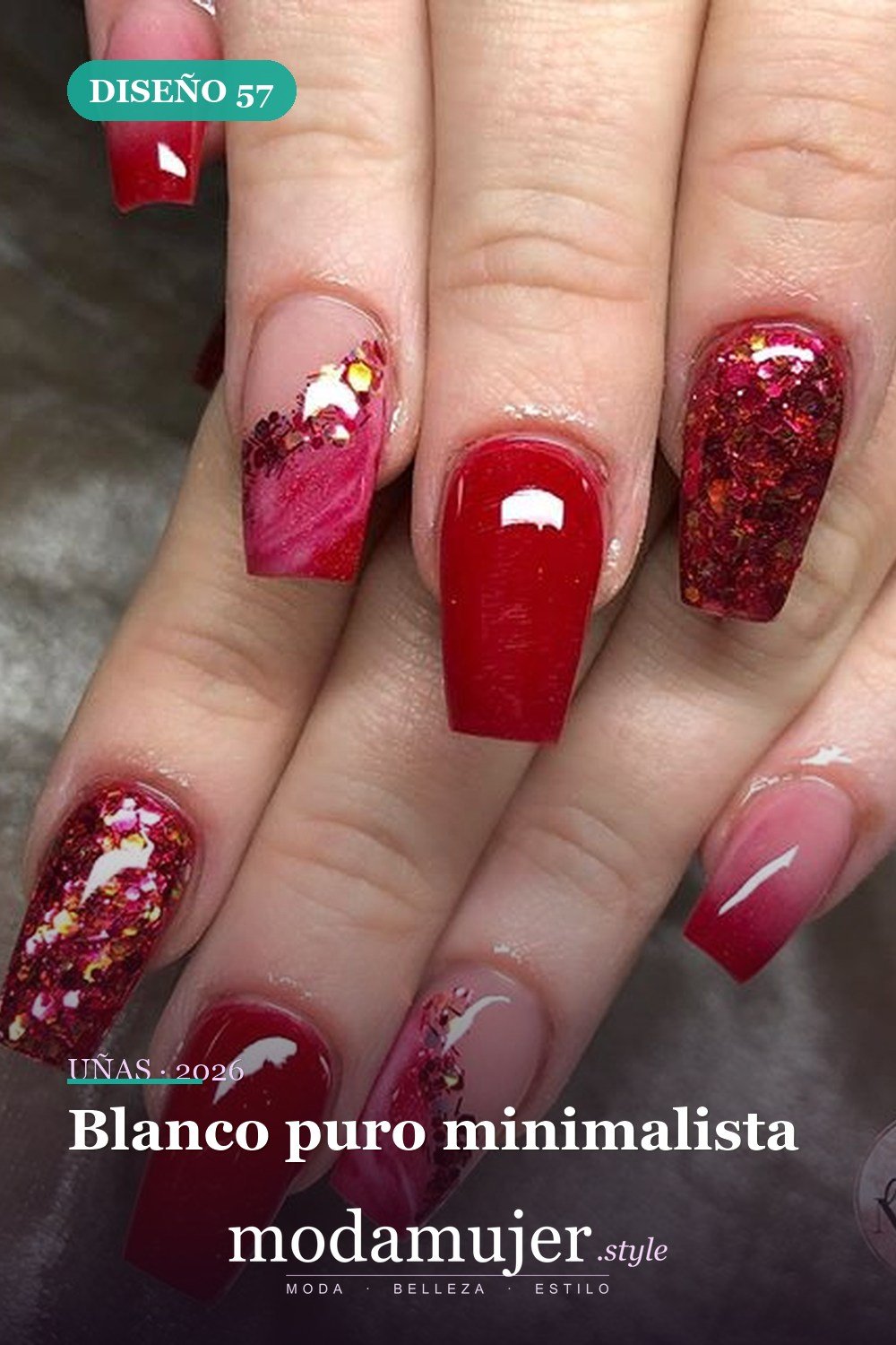 Blanco puro minimalista — 69 ideas de diseño completo de uñas para inspirar tu próxima manicura