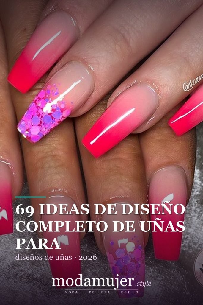 69 ideas de diseño completo de uñas para inspirar tu próxima manicura - ModaMujer