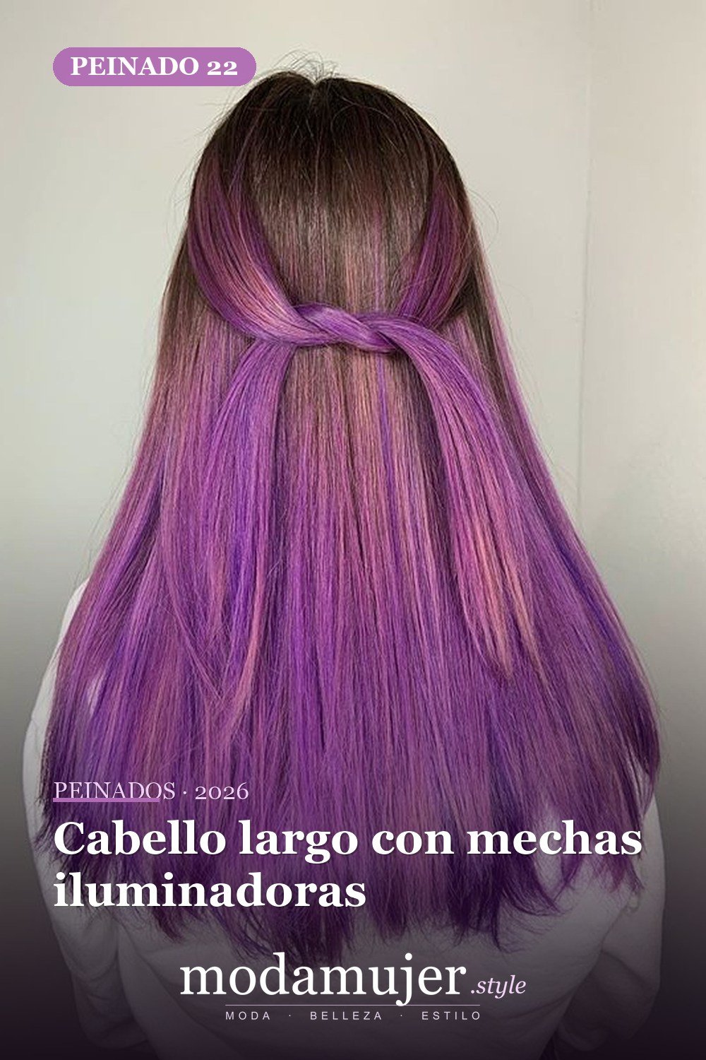 Cabello largo con mechas iluminadoras — 72 peinados de moda cabello largo