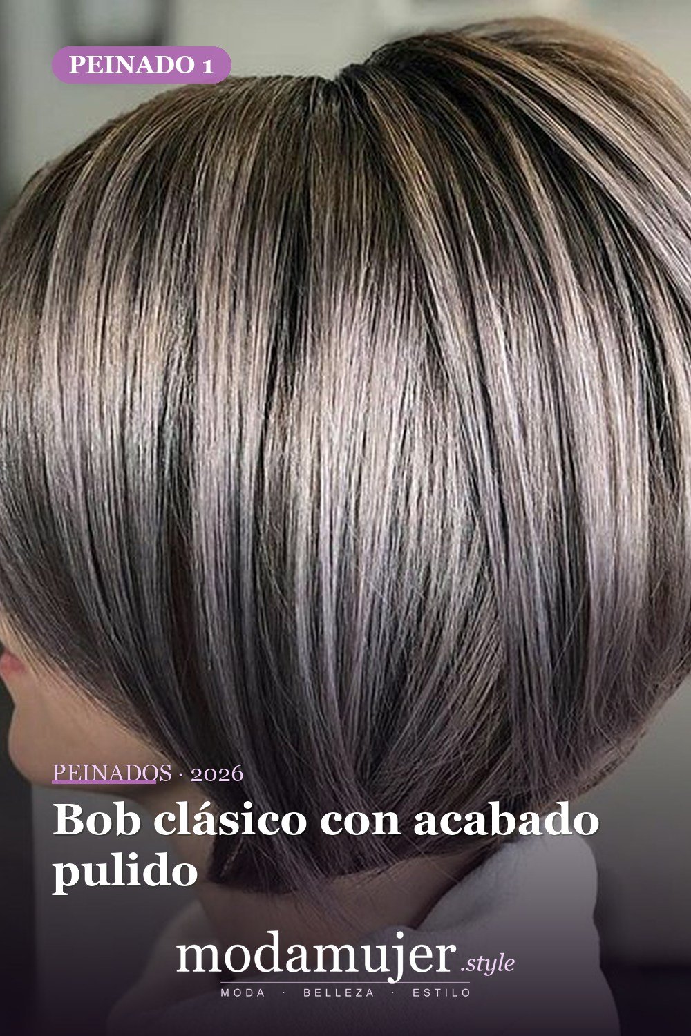 Bob clásico con acabado pulido — 72 peinados súper elegantes cortos Bob