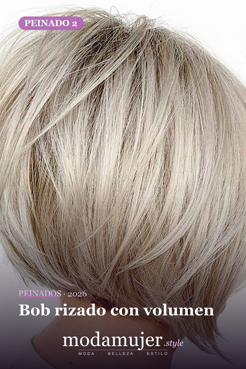 Bob rizado con volumen — 72 peinados súper elegantes cortos Bob