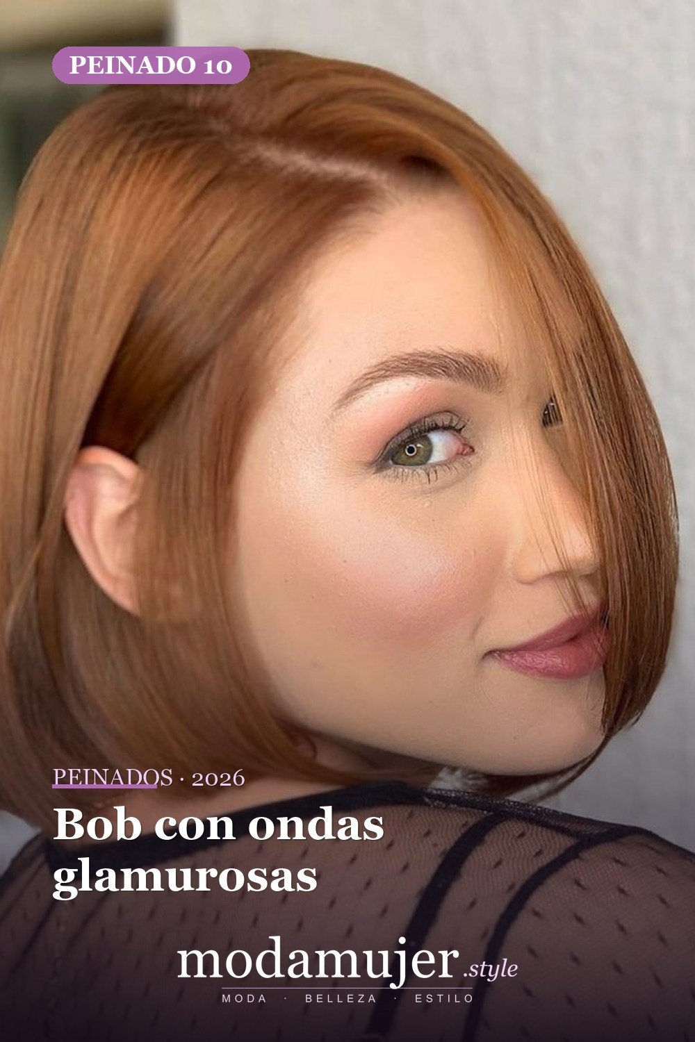 Bob con ondas glamurosas — 72 peinados súper elegantes cortos Bob