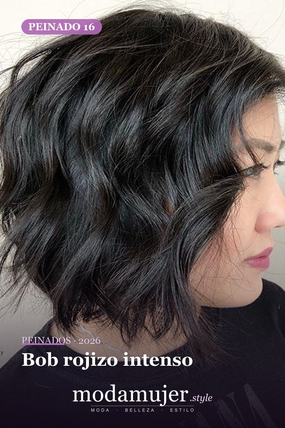 Bob rojizo intenso — 72 peinados súper elegantes cortos Bob