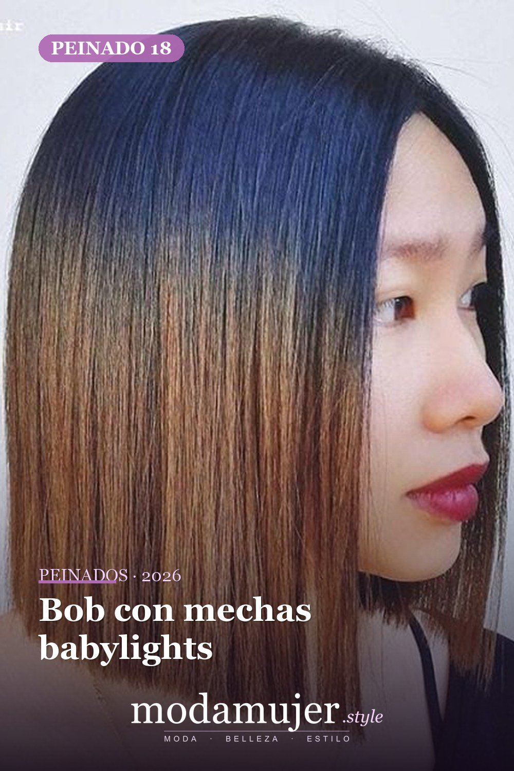 Bob con mechas babylights — 72 peinados súper elegantes cortos Bob