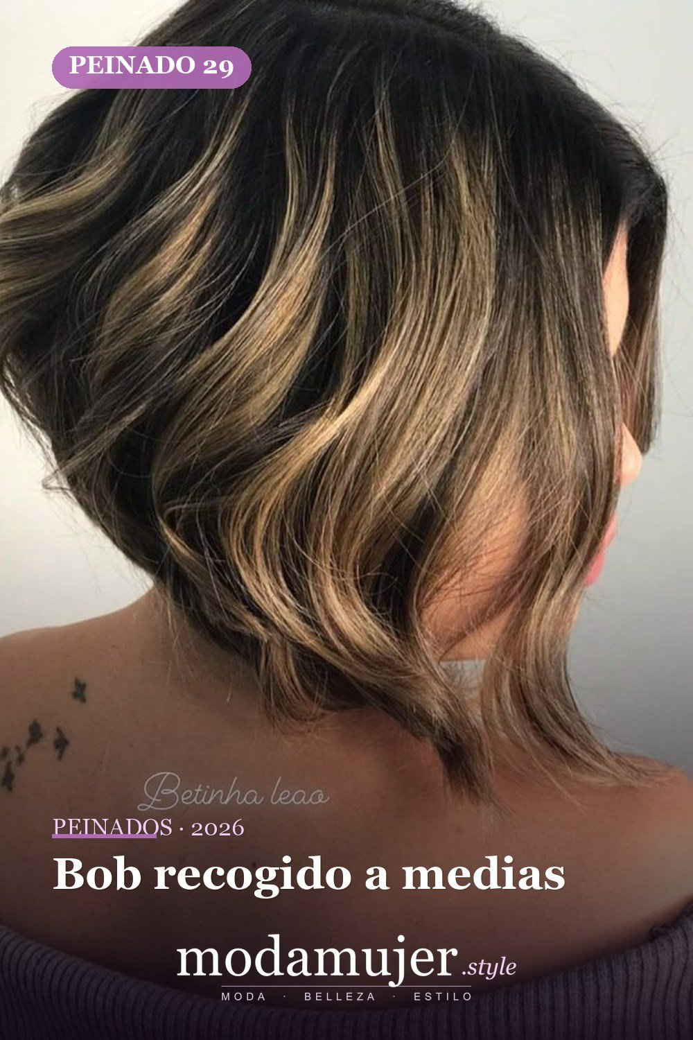 Bob recogido a medias — 72 peinados súper elegantes cortos Bob