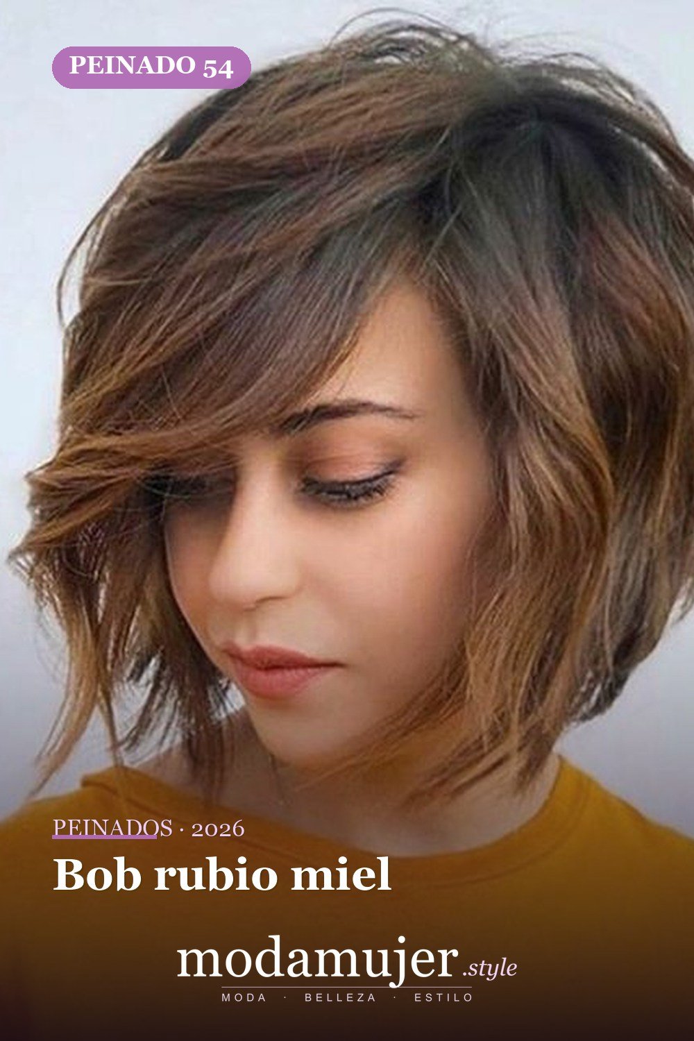 Bob rubio miel — 72 peinados súper elegantes cortos Bob