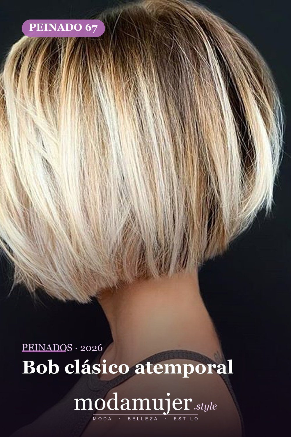 Bob clásico atemporal — 72 peinados súper elegantes cortos Bob