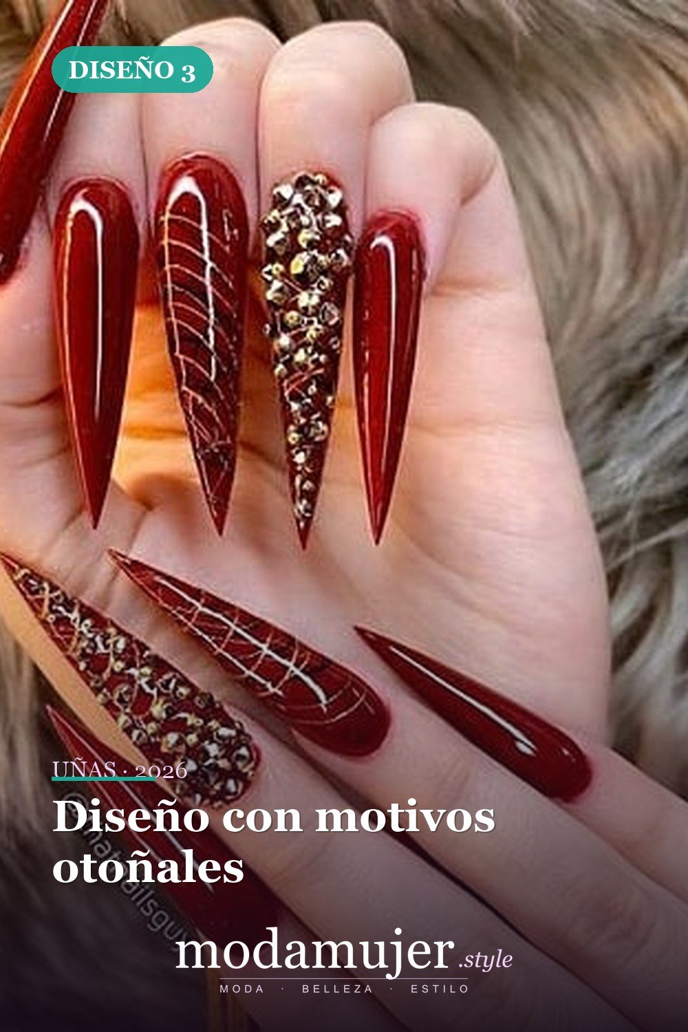 Diseño con motivos otoñales — 73 fotos inspiradas en diseño de uñas