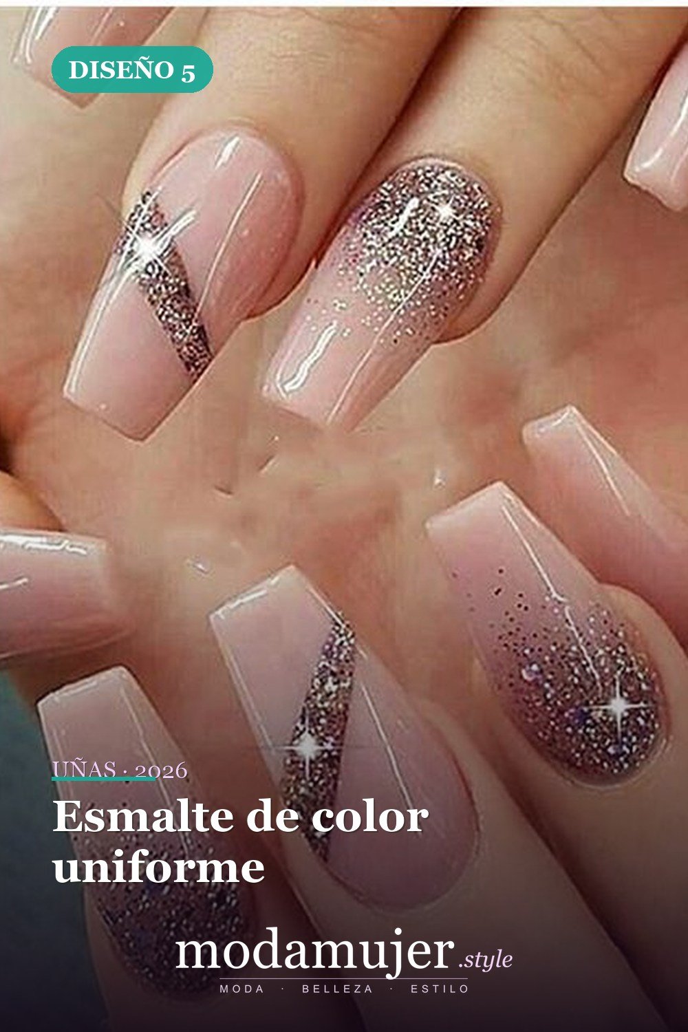 Esmalte de color uniforme — 73 fotos inspiradas en diseño de uñas
