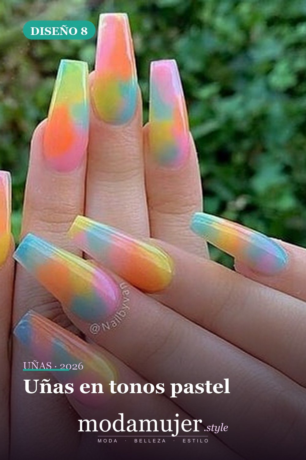 Uñas en tonos pastel — 73 fotos inspiradas en diseño de uñas