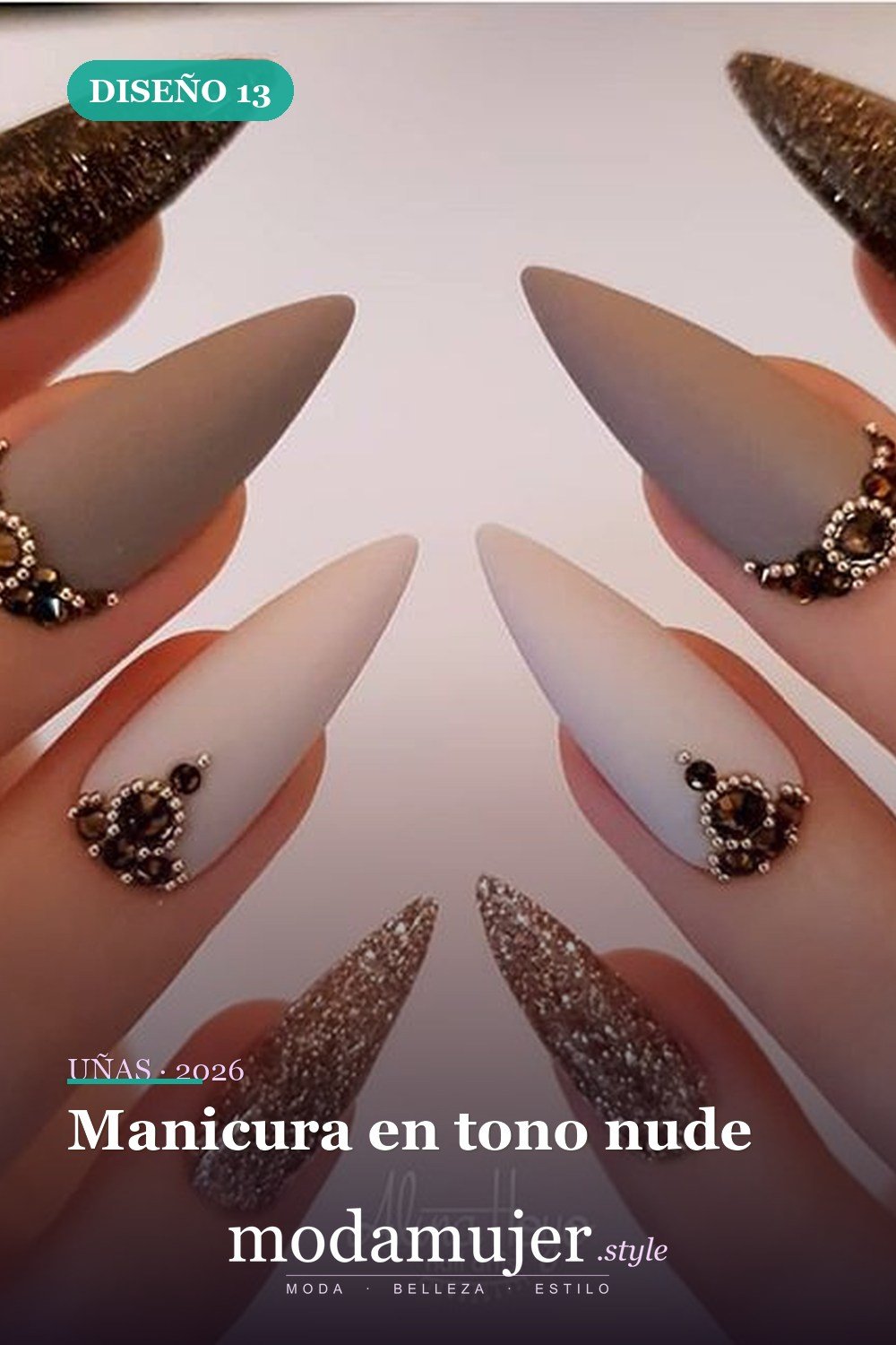 Manicura en tono nude — 73 fotos inspiradas en diseño de uñas