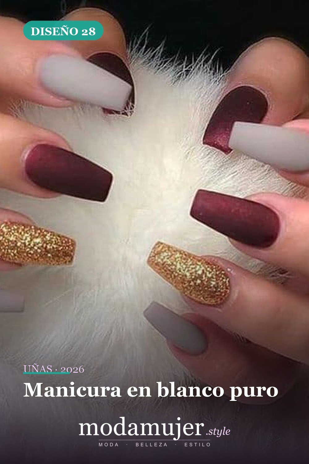 Manicura en blanco puro — 73 fotos inspiradas en diseño de uñas