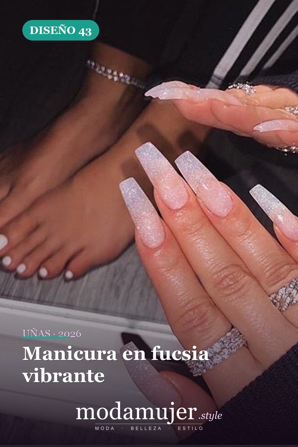 Manicura en fucsia vibrante — 73 fotos inspiradas en diseño de uñas