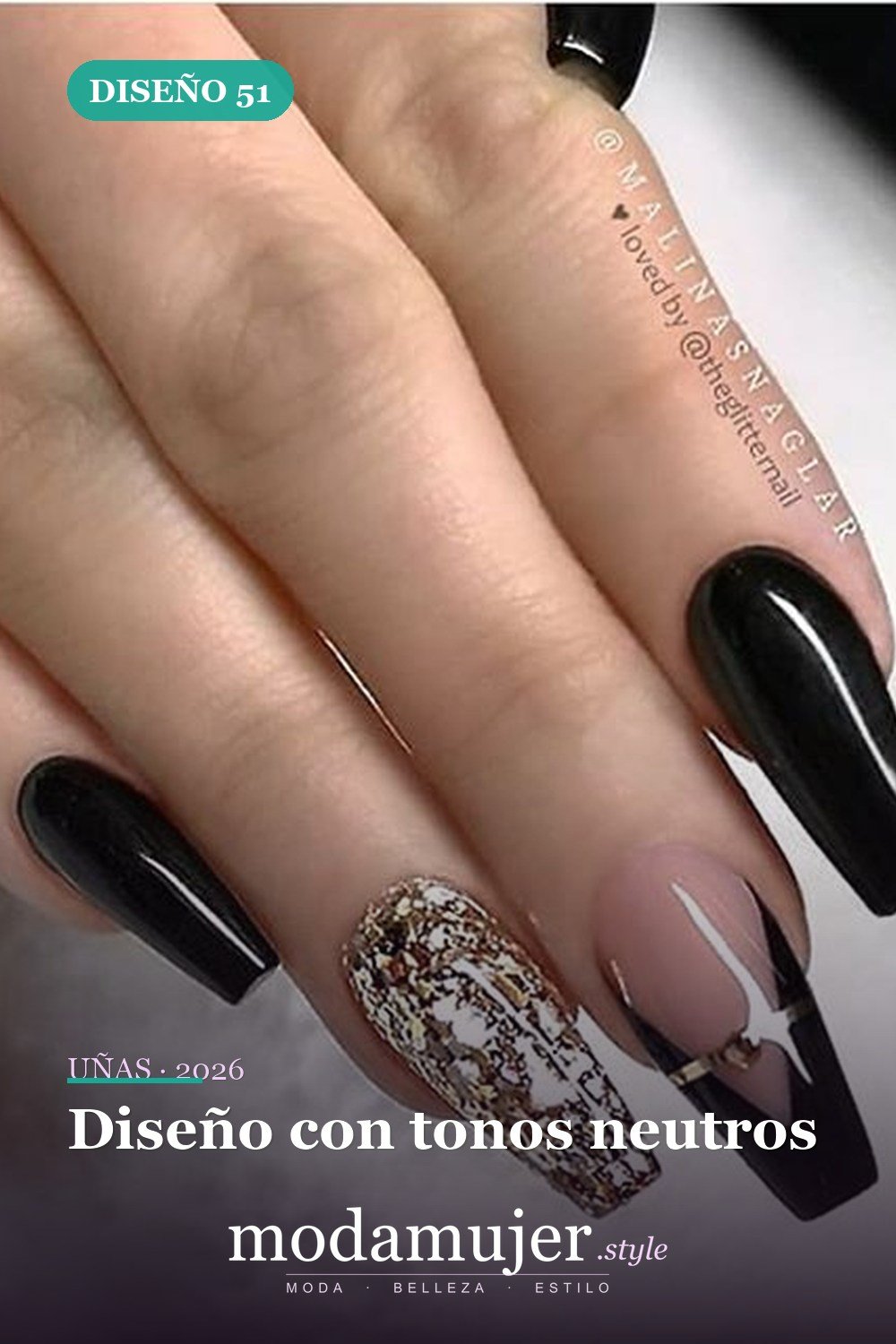 Diseño con tonos neutros — 73 fotos inspiradas en diseño de uñas