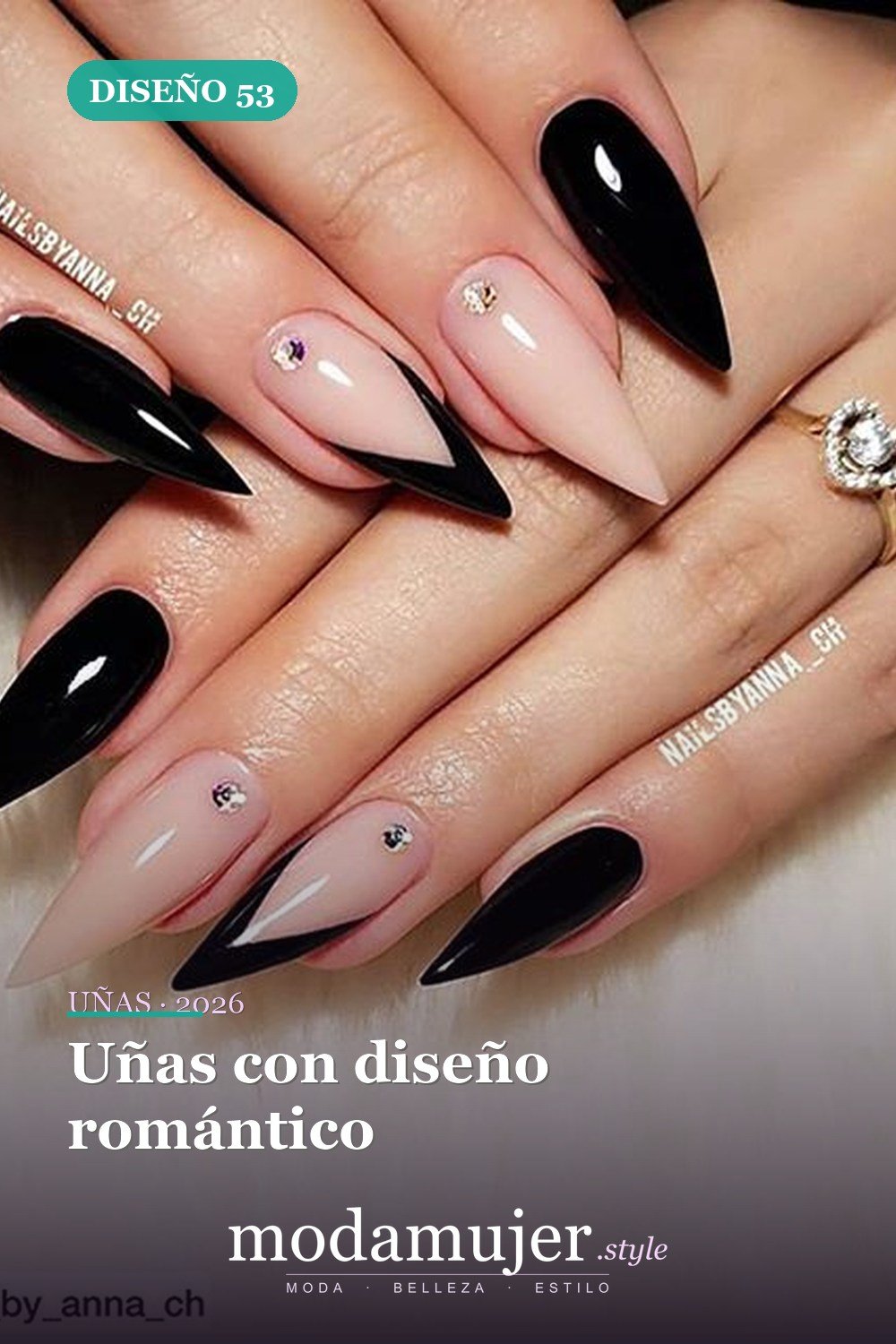 Uñas con diseño romántico — 73 fotos inspiradas en diseño de uñas