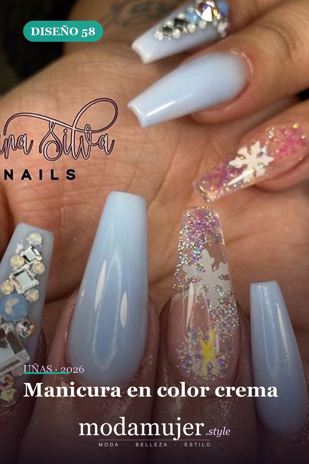 Manicura en color crema — 73 fotos inspiradas en diseño de uñas