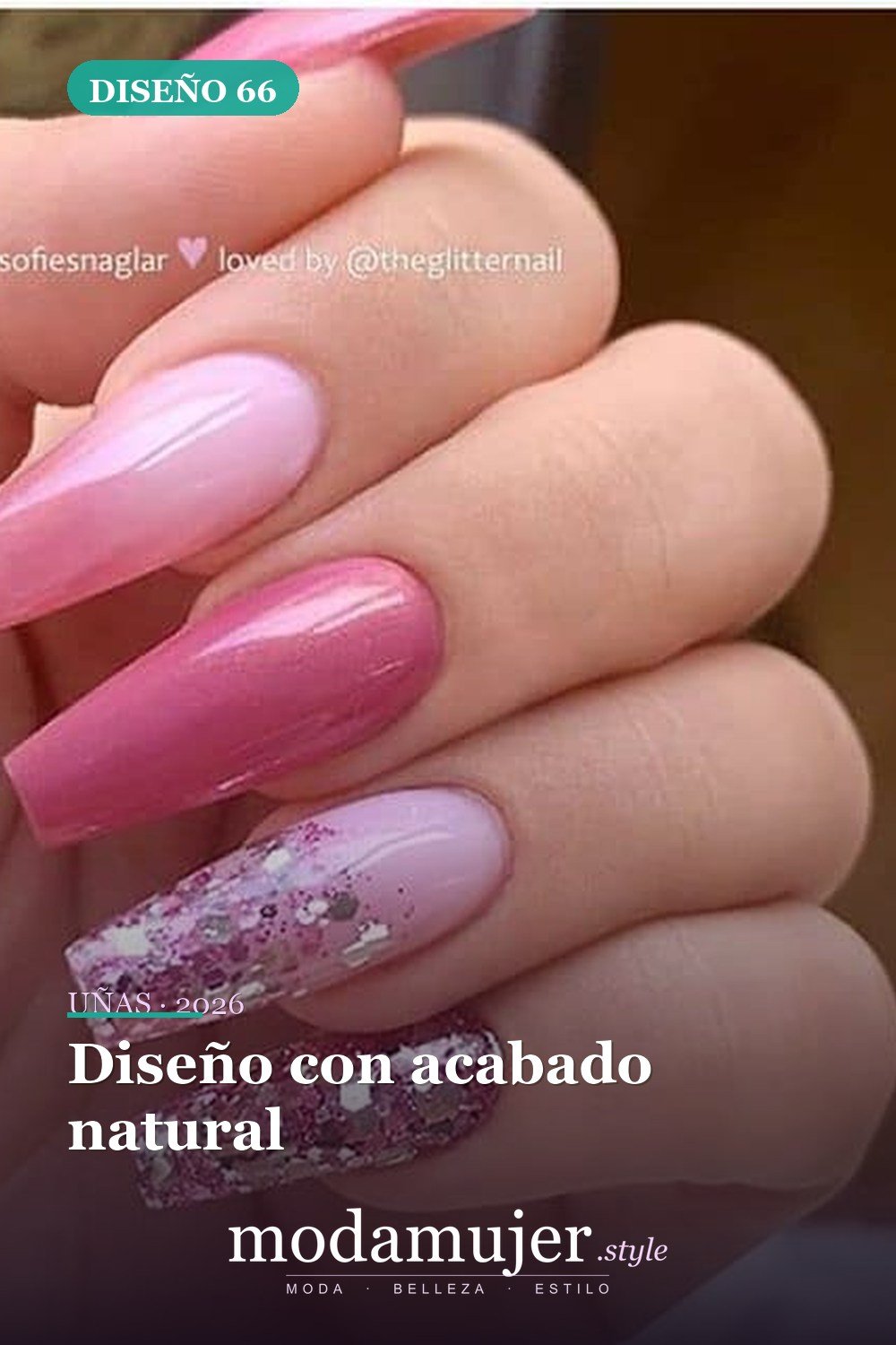 Diseño con acabado natural — 73 fotos inspiradas en diseño de uñas