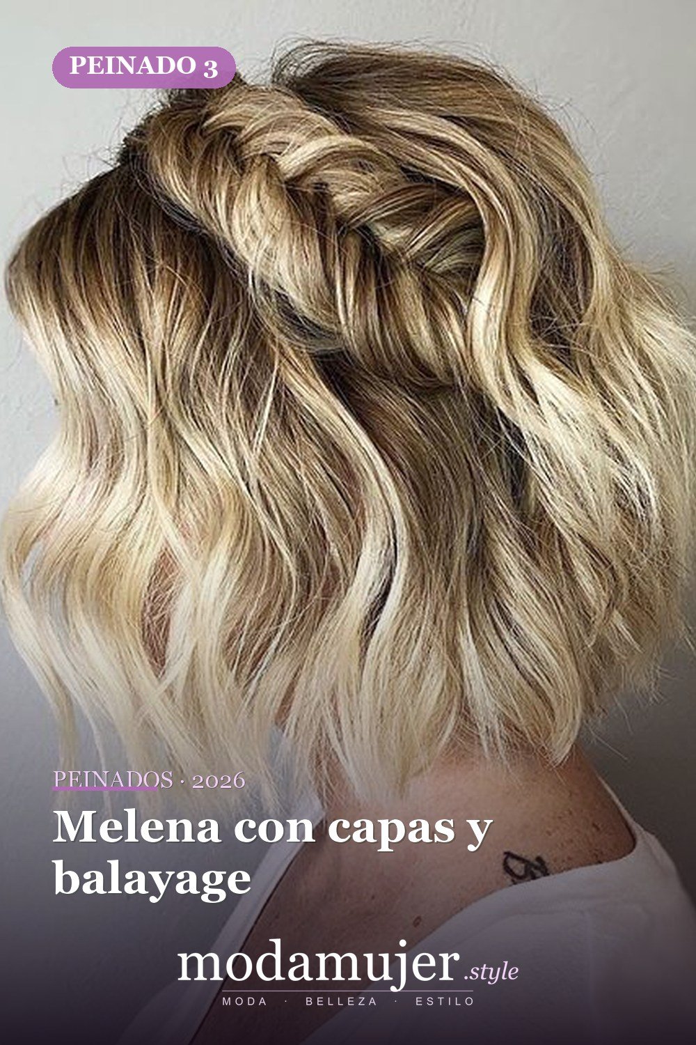 Melena con capas y balayage — 79 mejores y hermosos peinados de media longitud