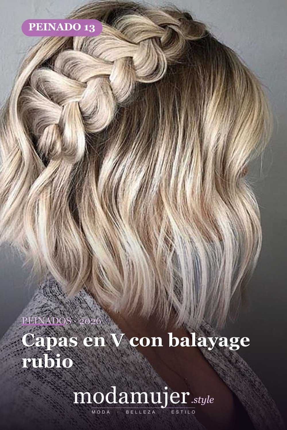 Capas en V con balayage rubio — 79 mejores y hermosos peinados de media longitud