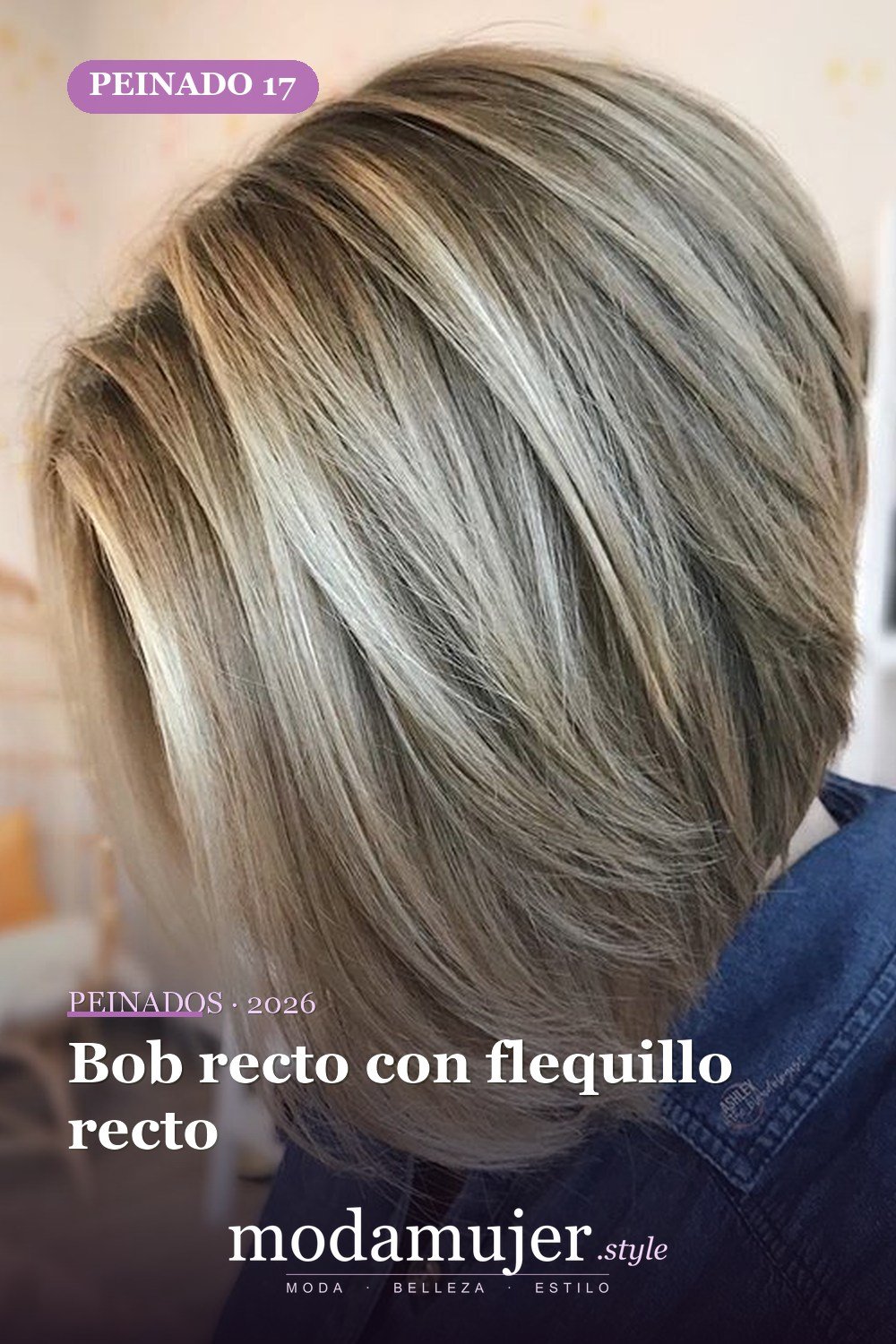 Bob recto con flequillo recto — 79 mejores y hermosos peinados de media longitud