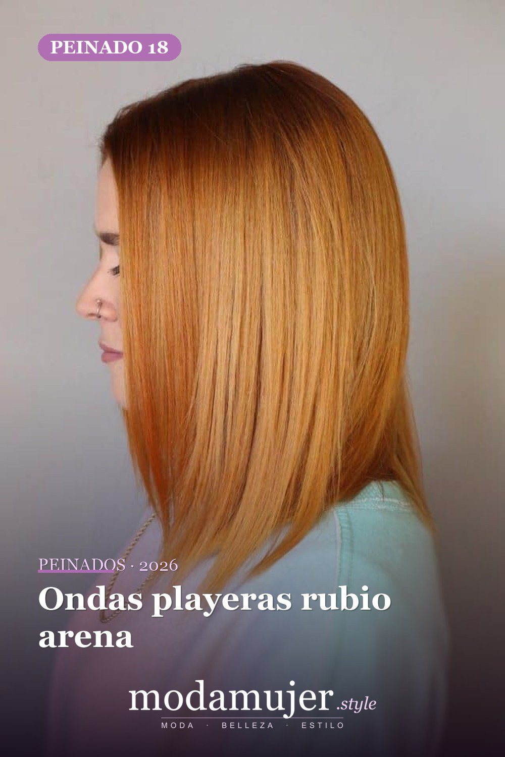 Ondas playeras rubio arena — 79 mejores y hermosos peinados de media longitud
