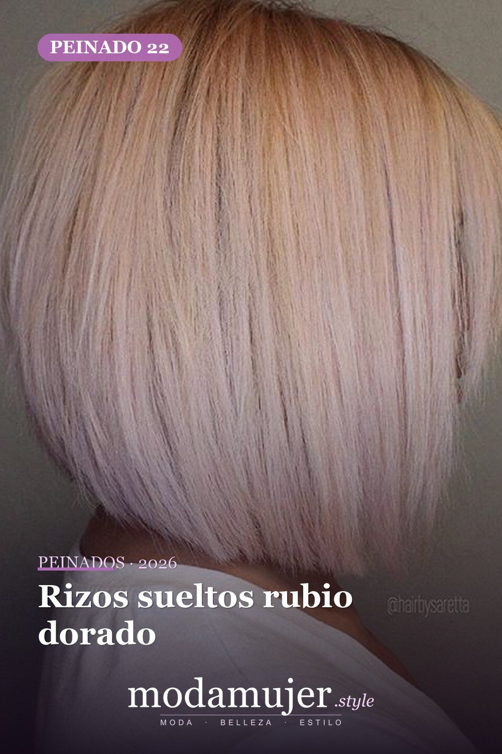 Rizos sueltos rubio dorado — 79 mejores y hermosos peinados de media longitud