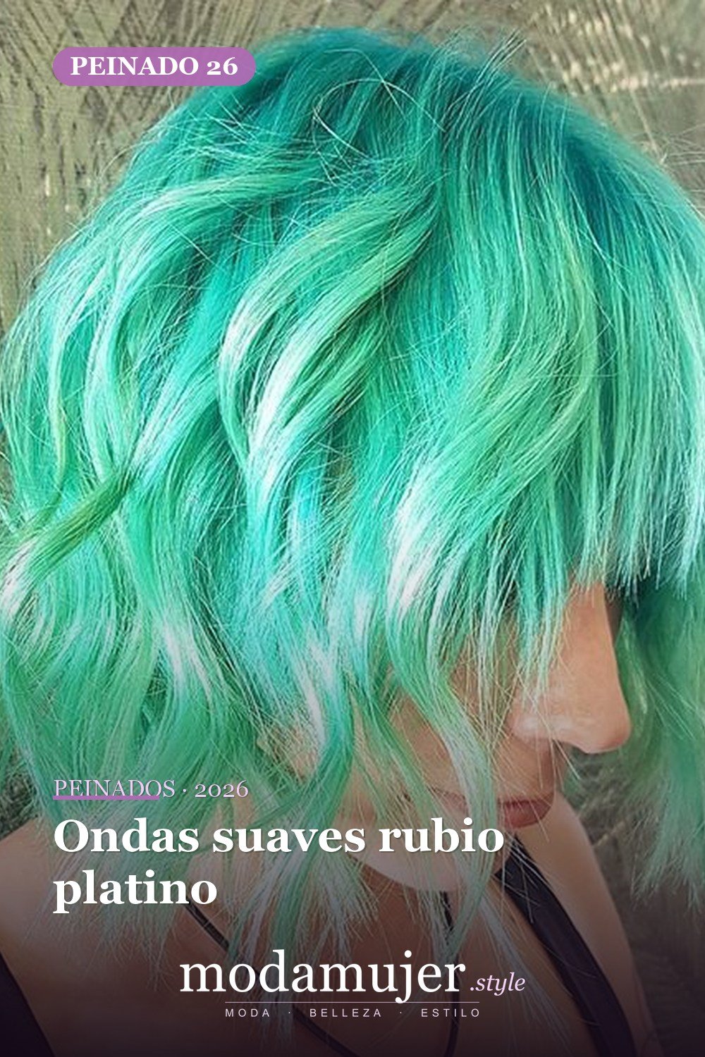 Ondas suaves rubio platino — 79 mejores y hermosos peinados de media longitud