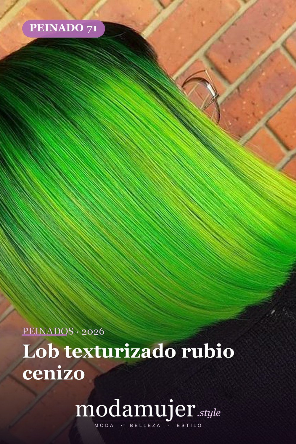 Lob texturizado rubio cenizo — 79 mejores y hermosos peinados de media longitud