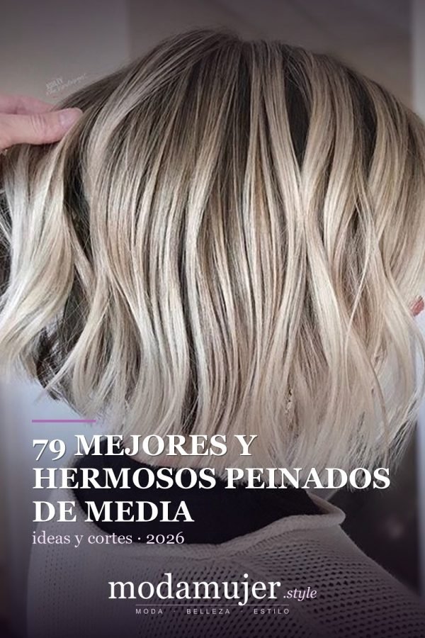 79 mejores y hermosos peinados de media longitud