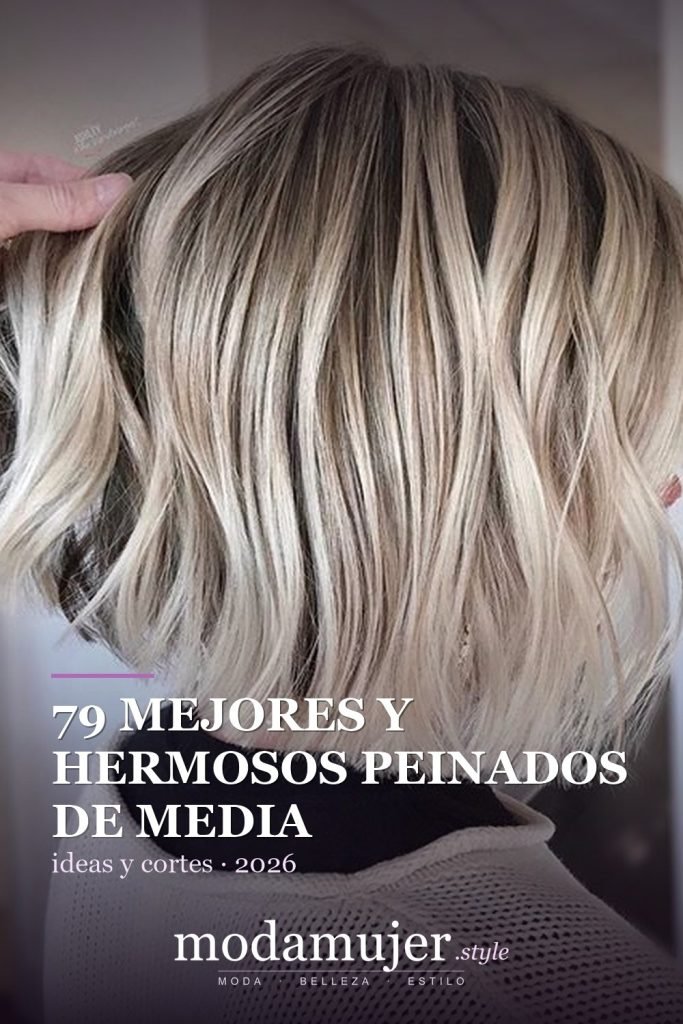 79 mejores y hermosos peinados de media longitud - ModaMujer