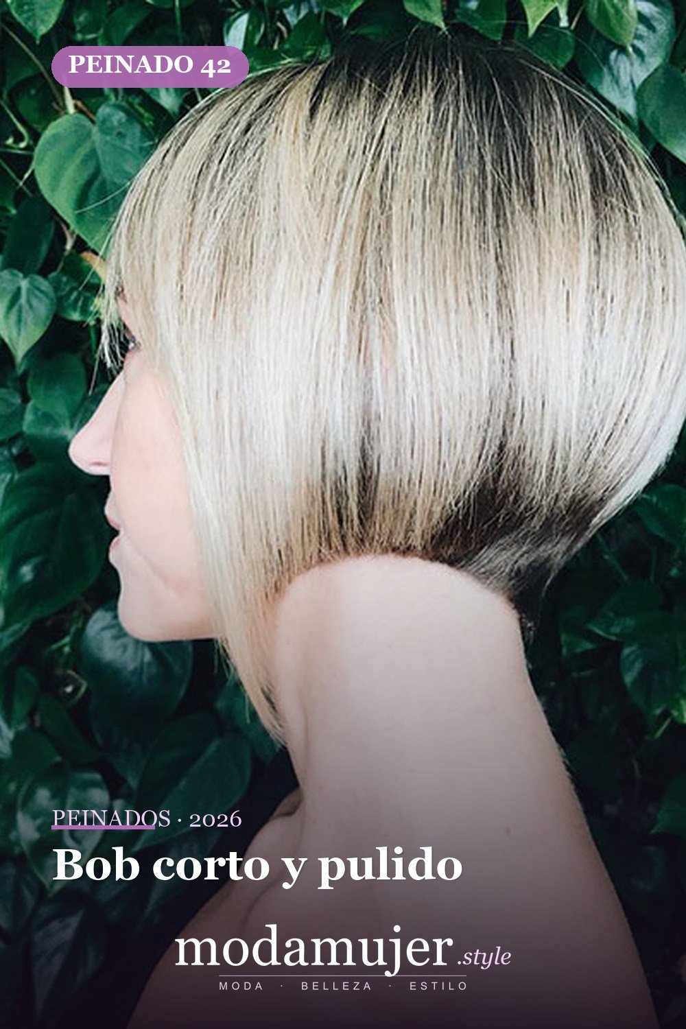 Bob corto y pulido — 80 mejores fotos de corte de pelo Bob