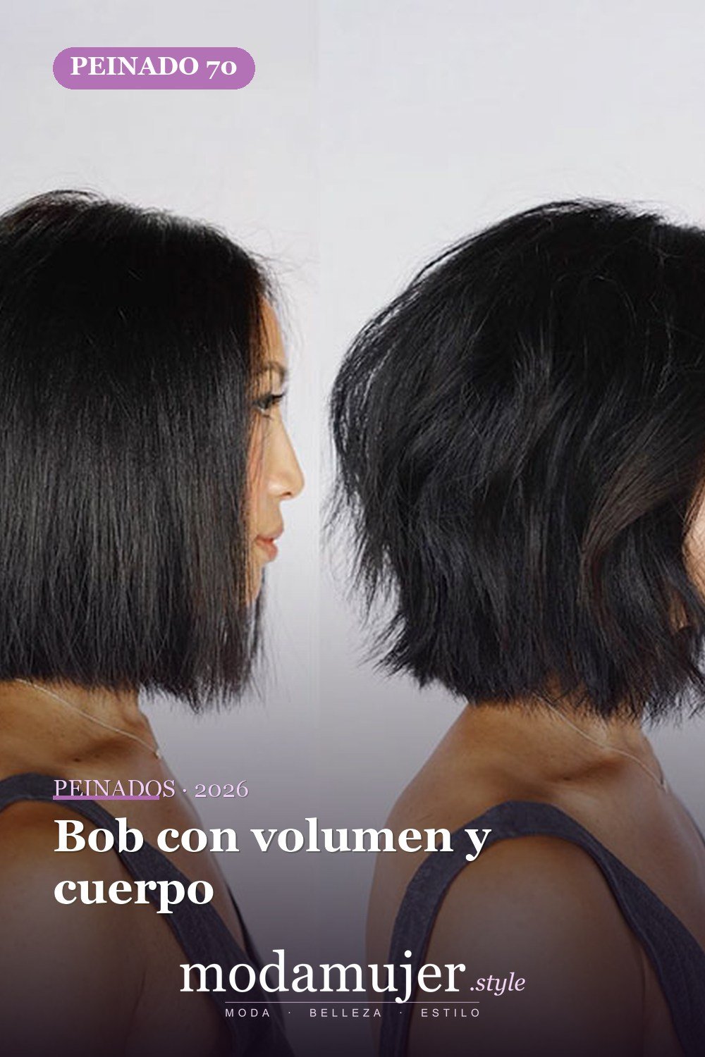 Bob con volumen y cuerpo — 80 mejores fotos de corte de pelo Bob
