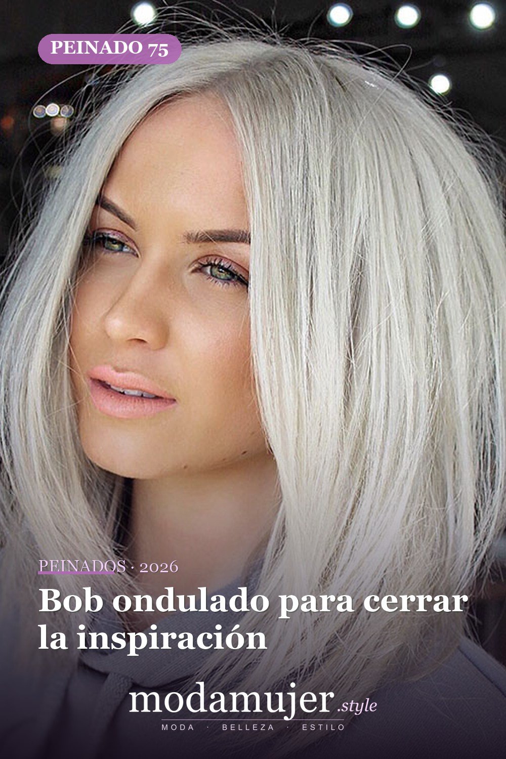 Bob ondulado para cerrar la inspiración — 80 mejores fotos de corte de pelo Bob