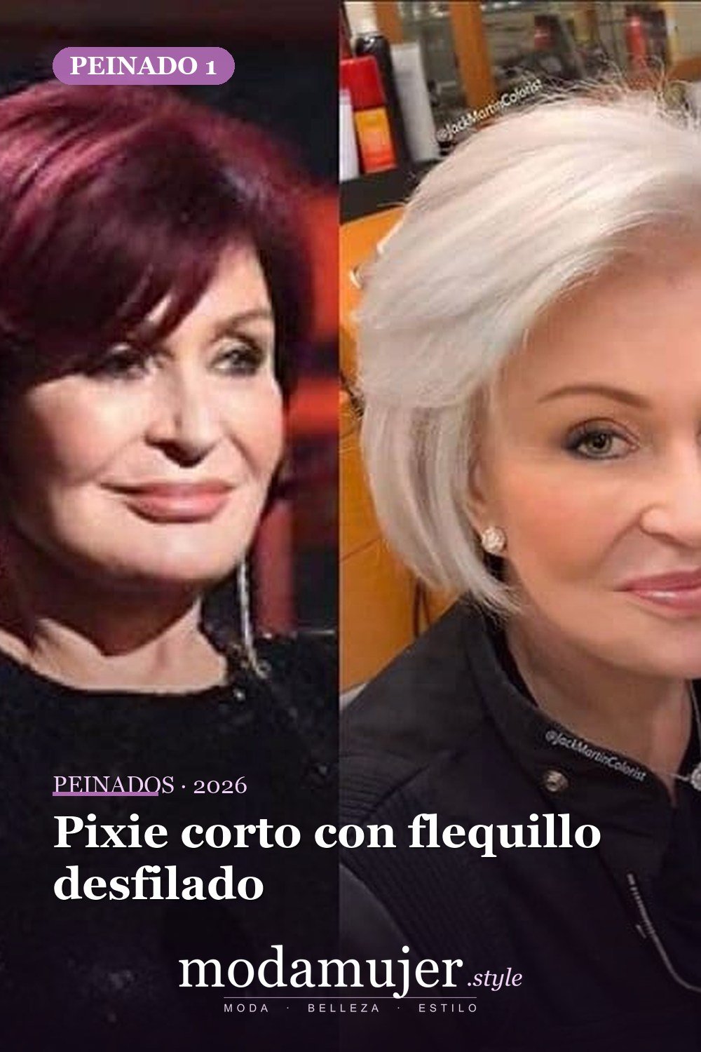 Pixie corto con flequillo desfilado — 80 Peinados Nuevos para Mujer para Cada Forma de Rostro